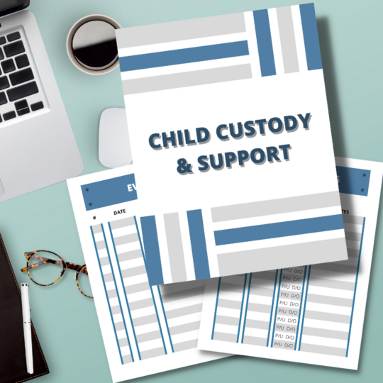 child custody binder organizer divorce law family lawyer attorney lena nguyen